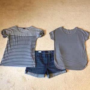 GAP Bundle - Shorts and Two T-shirts